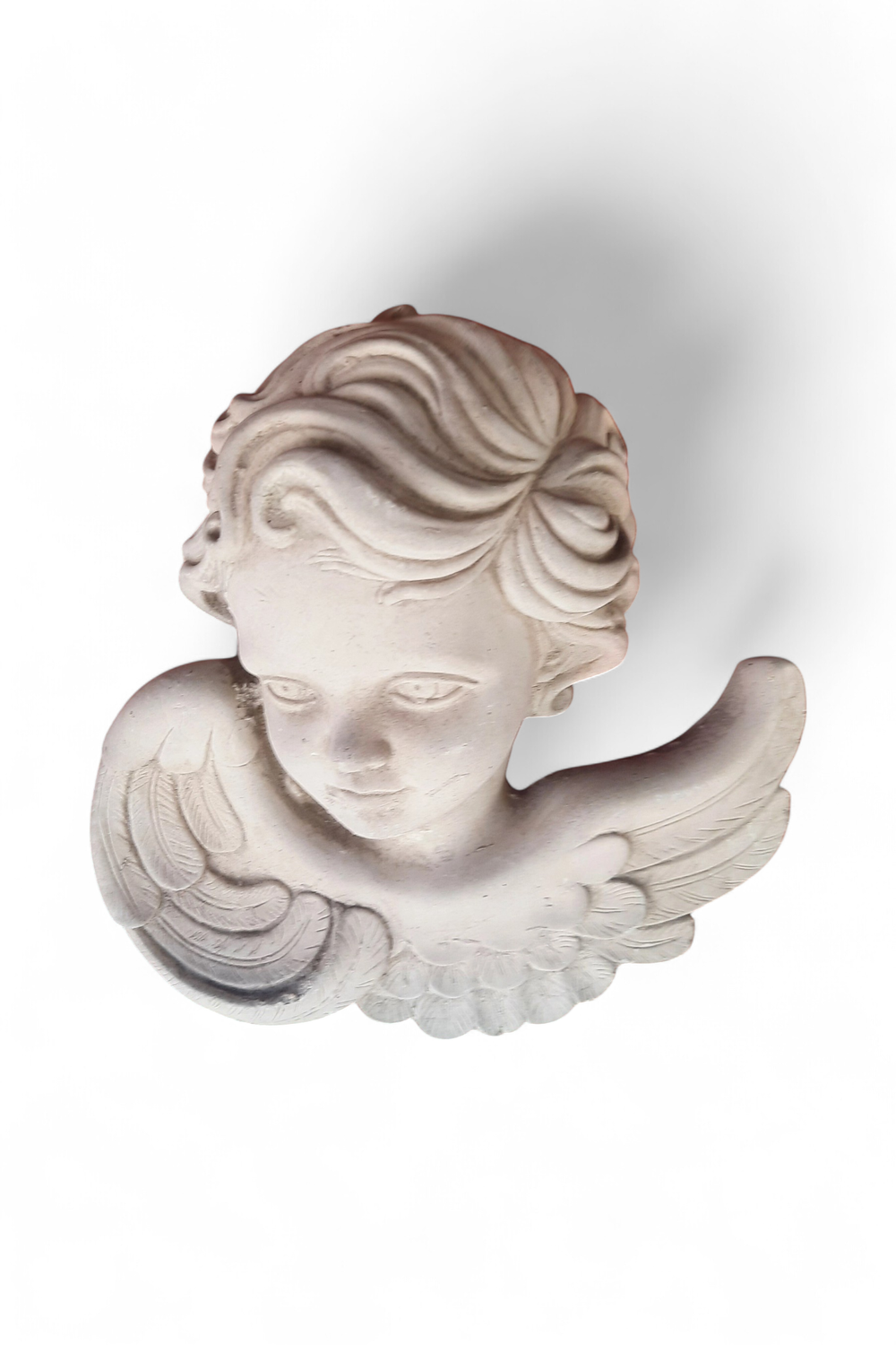 Angel Face Wall Plaque (Right) - W220mm x H200mm