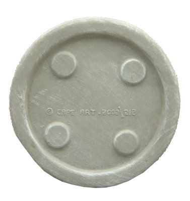 Drip Tray Medium Round Whitewash Finish - W410mm - 7kg