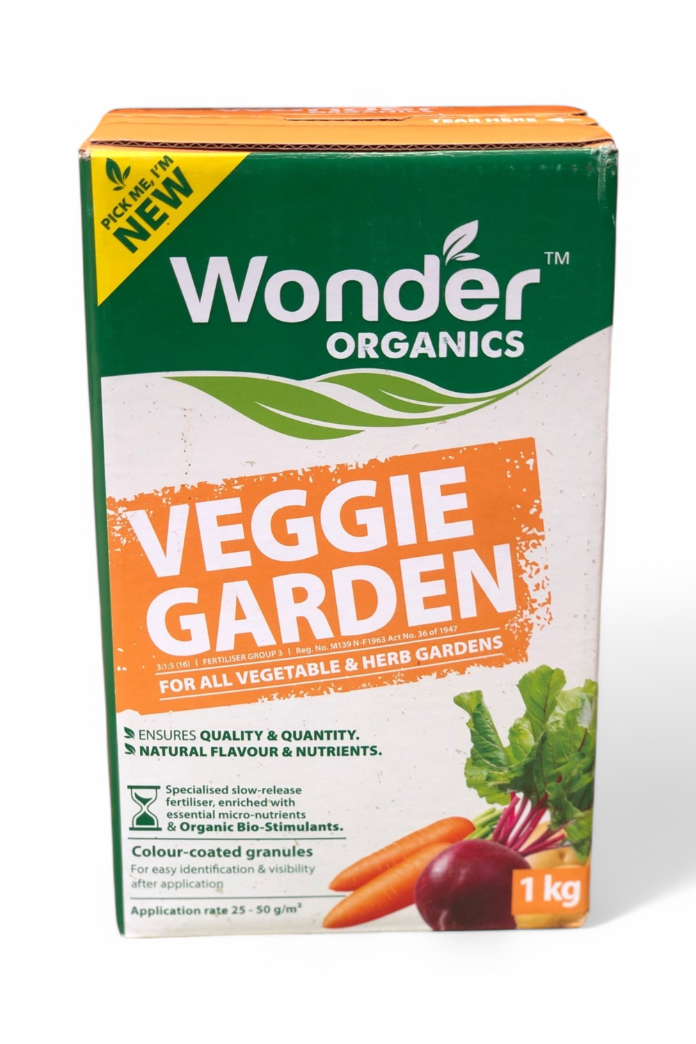 Wonder Veggie Garden Fertiliser 1kg