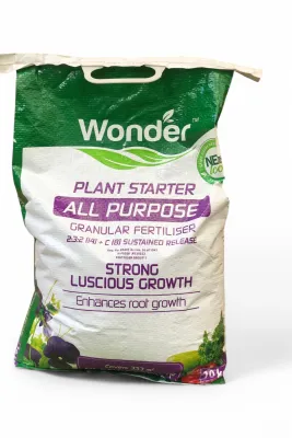 Wonder "Plant Starter" All Purpose Granular Fertilizer 2:3:2 (14)+C (8) 10kg
