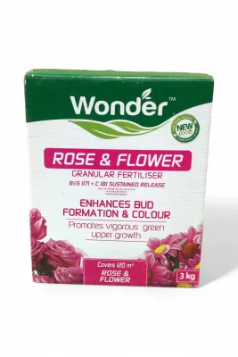 Wonder "Rose &amp; Flower" Granular Fertilizer 3kg