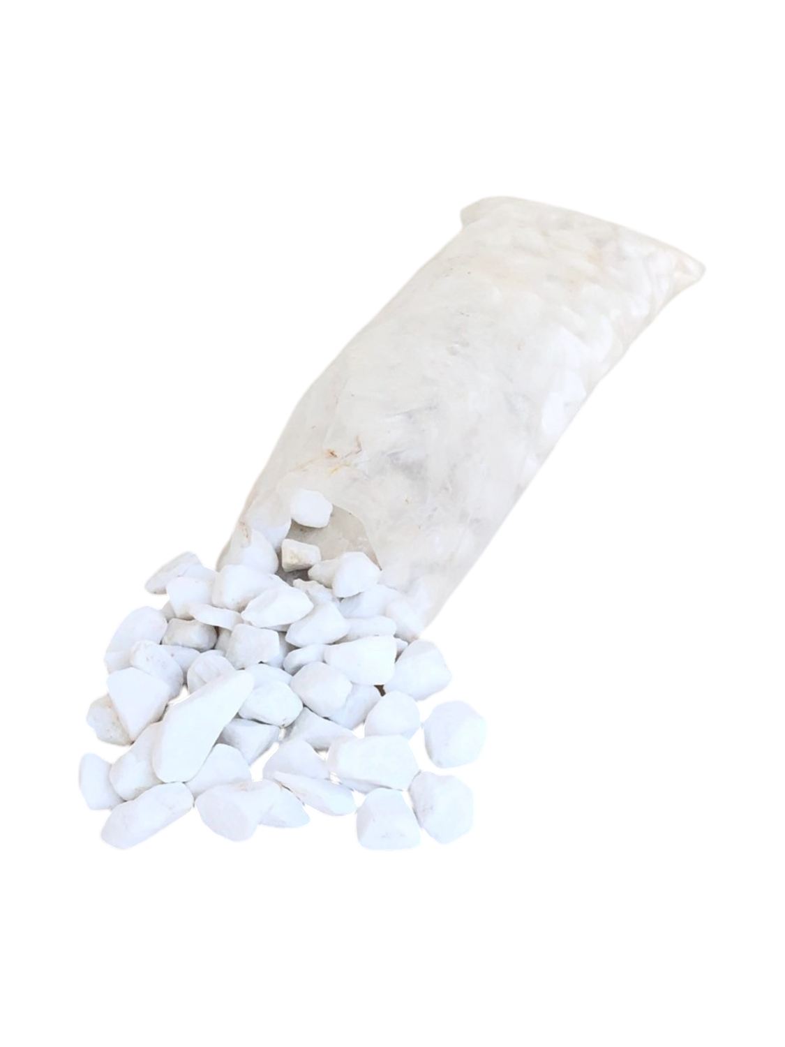 Snow White Pebbles Small 30-40mm