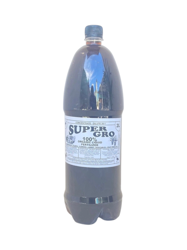 SuperGro 100% organic Fertilizer 2L (makes 20 L)