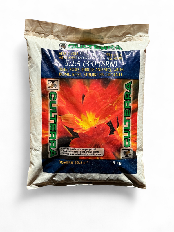 Culterra Vita Flora Fertilizer 5:1:5 (33) Slow Release Nitrogen 5kg