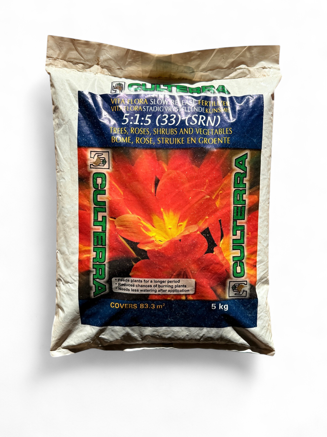 Culterra Vita Flora Fertilizer 5:1:5 (33) Slow Release Nitrogen 5kg