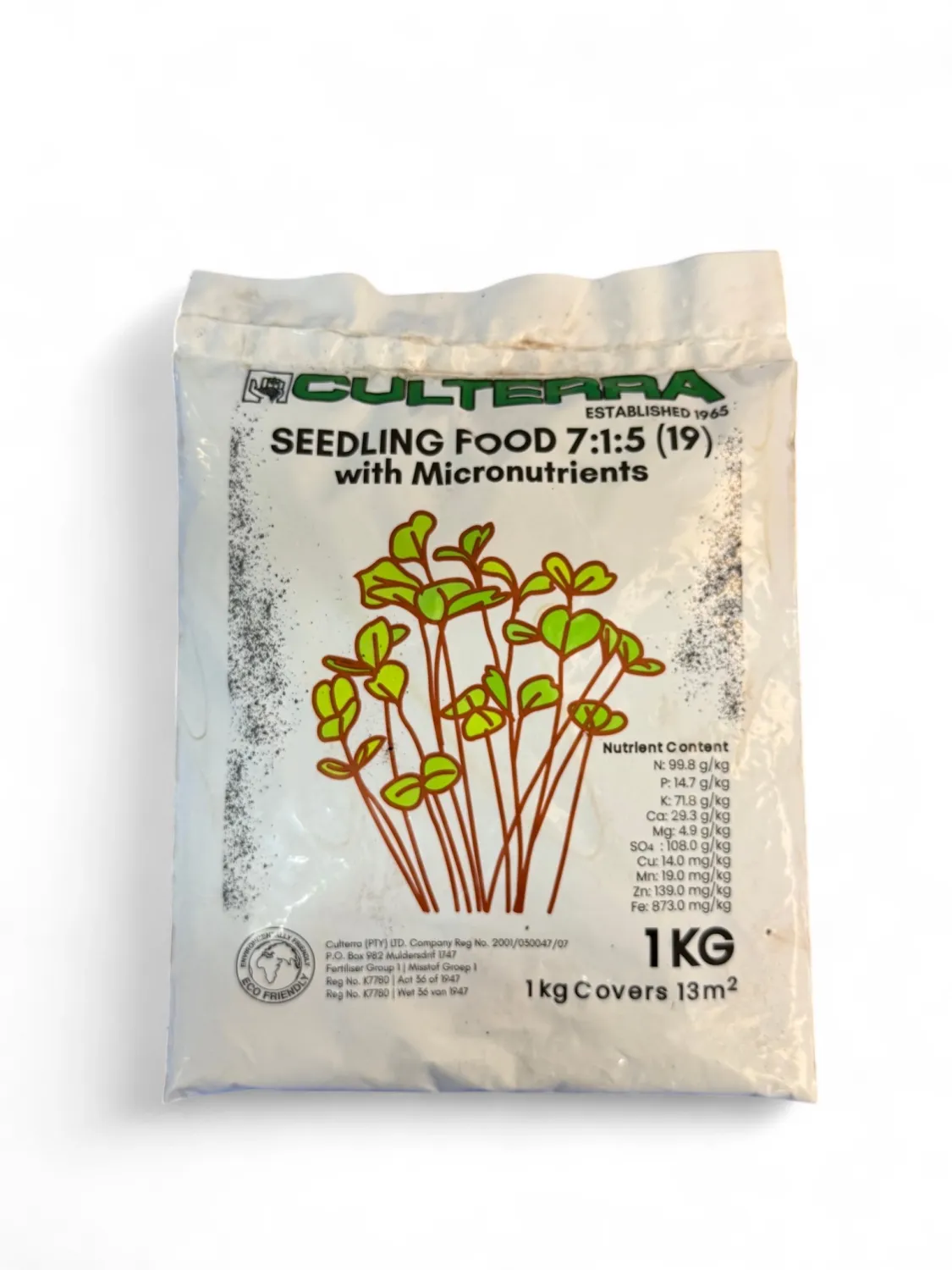 Culterra Seedling Food 7:1:5 (19) with Micronutrients 1kg
