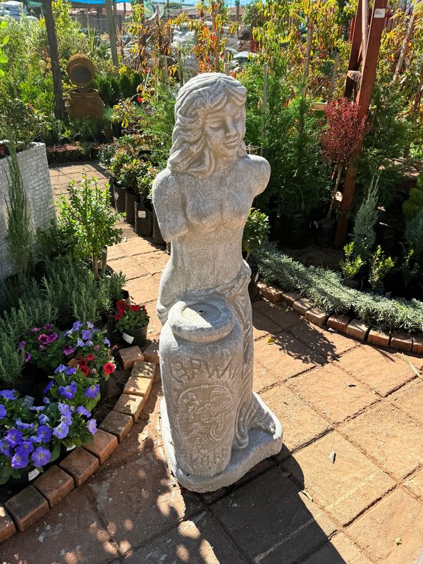 Marika Statue Whitewash Finish - H1100mm x W560mm - 144kg
