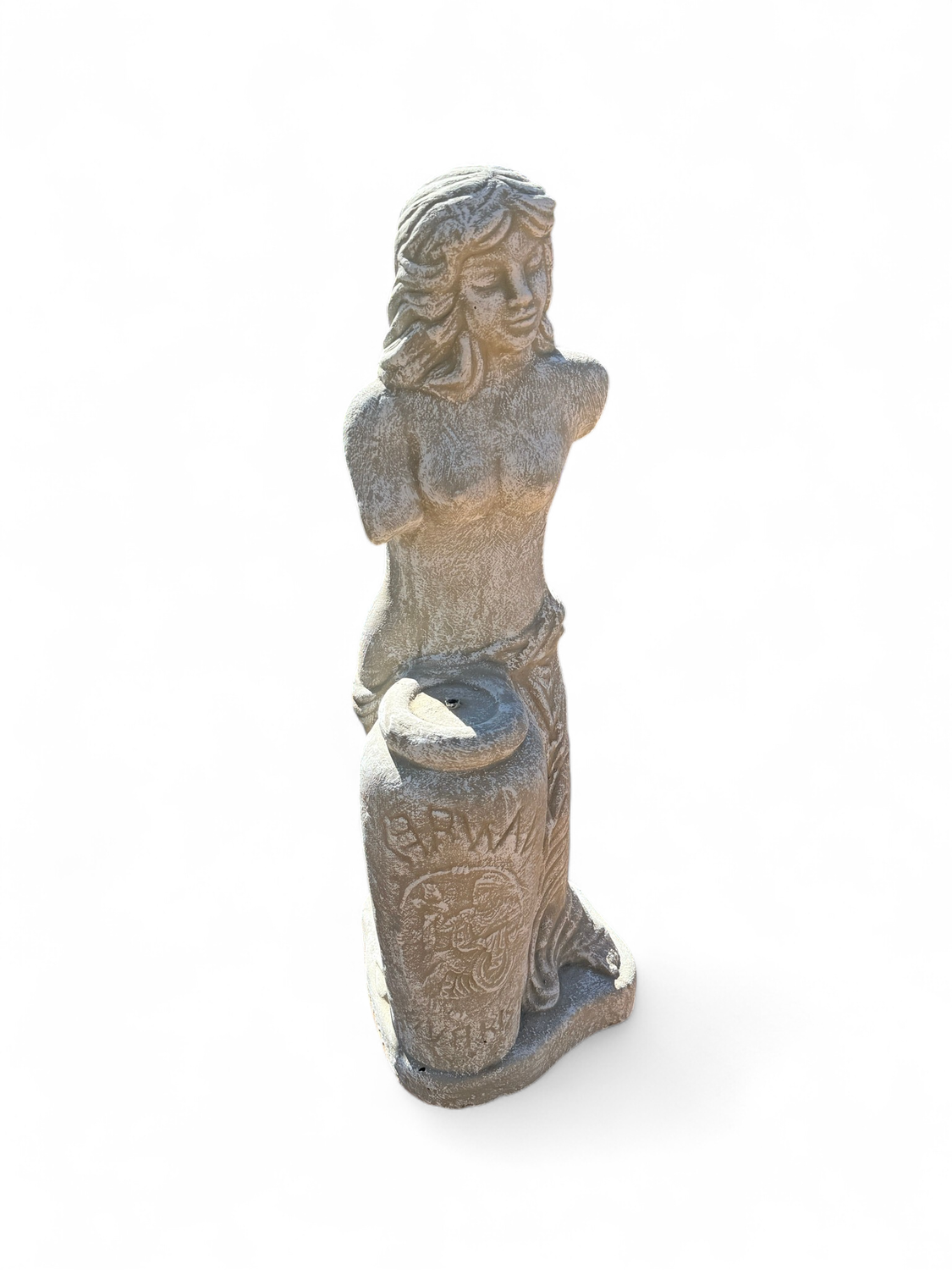 Marika Statue Whitewash Finish - H1100mm x W560mm - 144kg