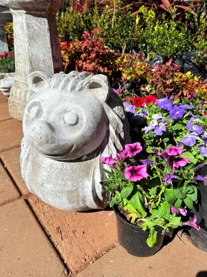 Hedgehog Large Whitewash Finish - H420mm - 12kg