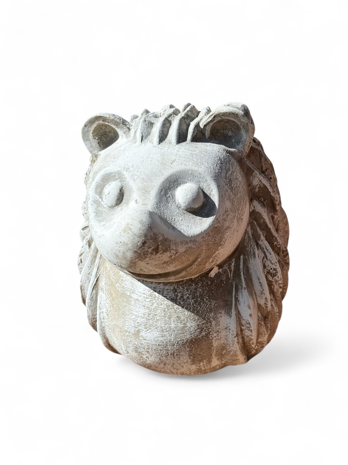 Hedgehog Large Whitewash Finish - H420mm - 12kg