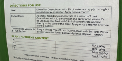 GuanoBoost Liquid 5 Liter