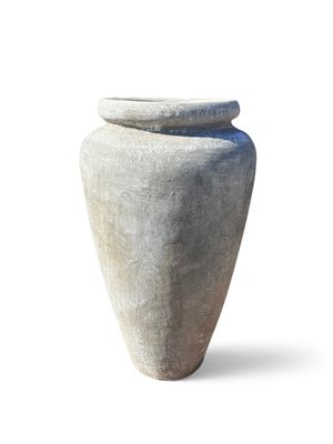 Ansie Vase Whitewash Finish - H980mm x W600mm - 45kg