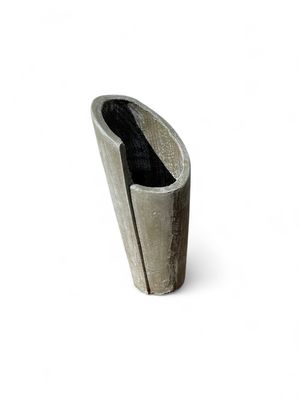 Valery Vase Small Whitewash Finish - H540mm - 8kg