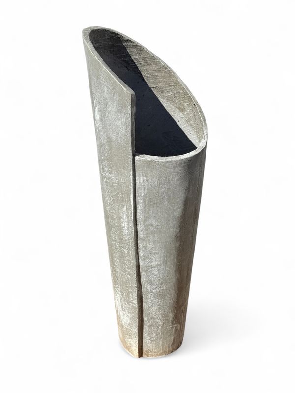 Valery Vase Extra Large Whitewash Finish - H1100mm - 25kg