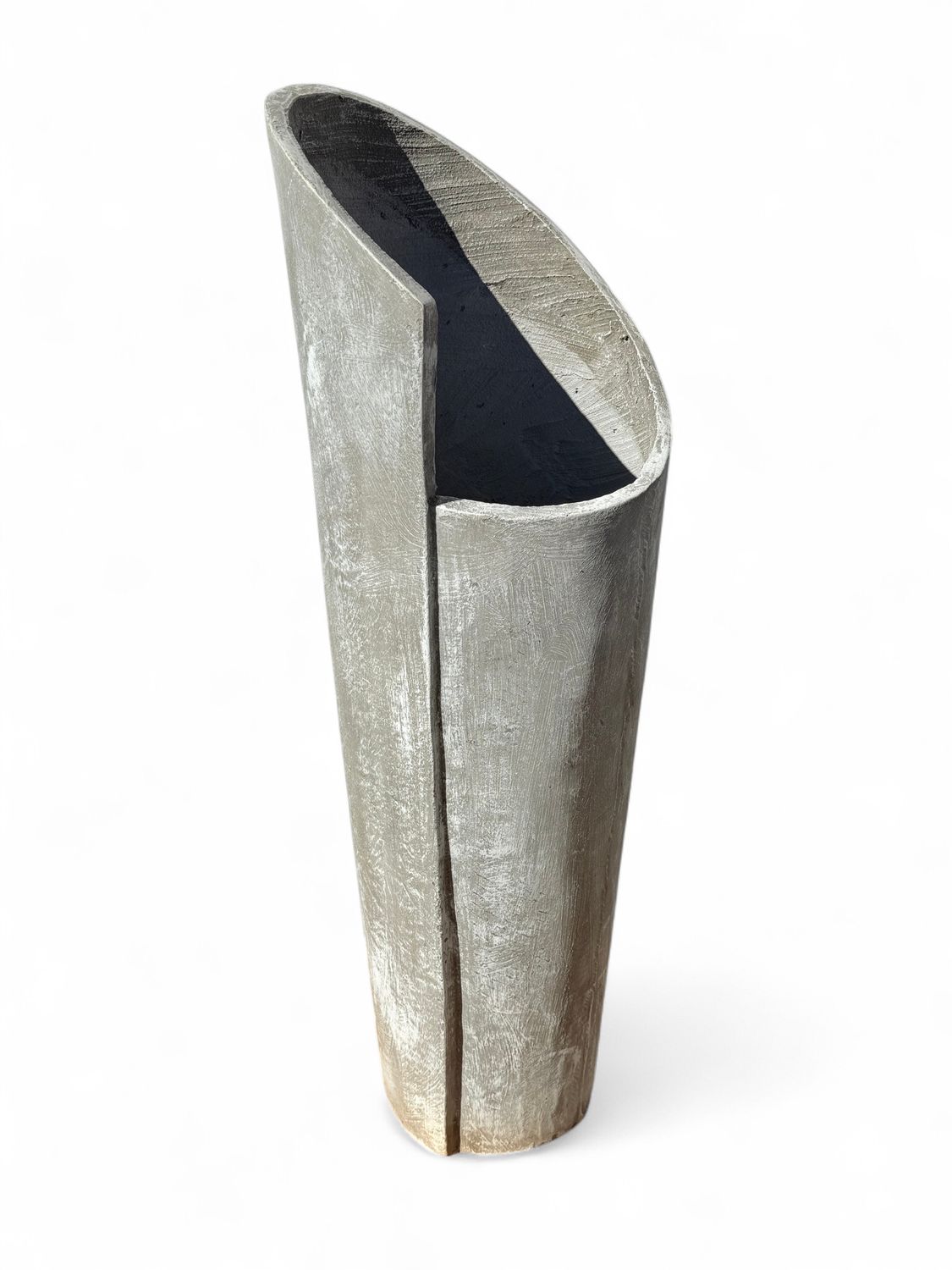 Valery Vase Extra Large Whitewash Finish - H1100mm - 25kg
