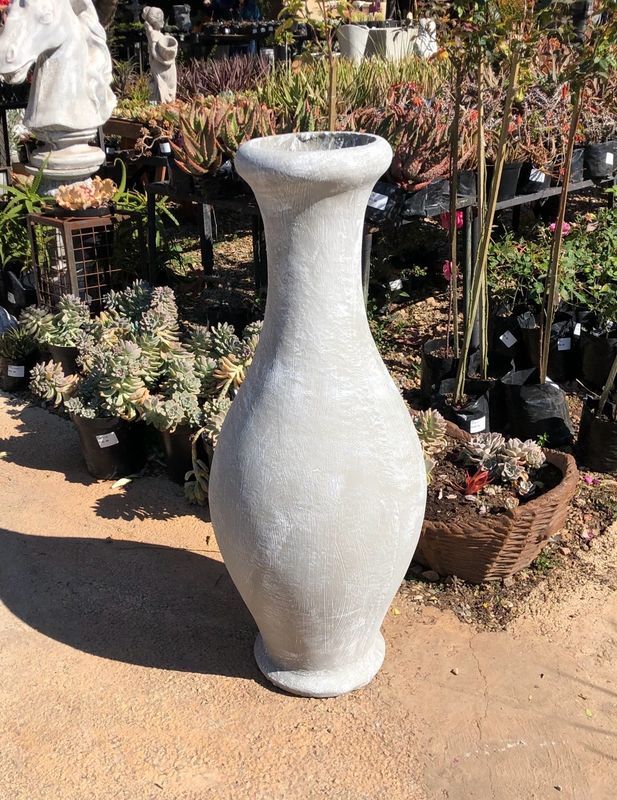 Gracelle Vase Medium Whitewash Finish - H1180mm x W400mm - 30kg