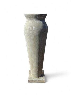Nadia Vase Large Whitewash Finish - H1400mm x W400mm - 41kg