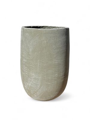Tumbler Large Whitewash Finish - H560mm x W335mm - 24kg