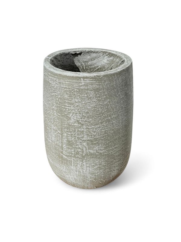 Tumbler Medium Whitewash Finish - H435mm x W215mm - 9kg