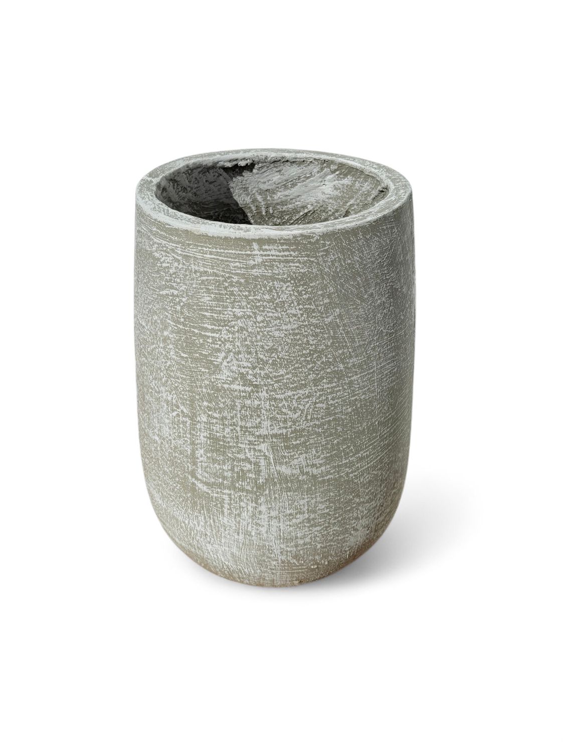 Tumbler Medium Whitewash Finish - H435mm x W215mm - 9kg