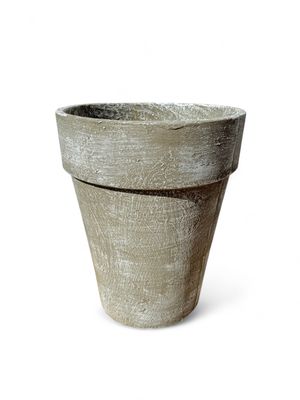 Jade Pot Medium Whitewash Finish - H450mm x W380mm - 10kg