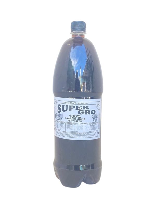 SuperGro 100% organic Fertilizer 2L (makes 20 L)