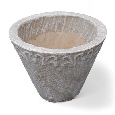 Floral Small Whitewash Finish - H220mm - 6kg
