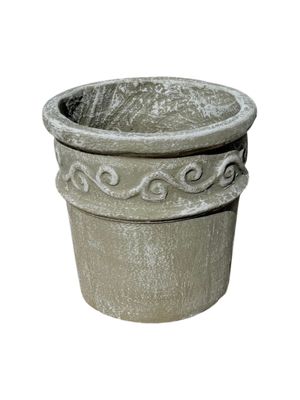 Fragrant Small Whitewash Finish - H250mm -W400mm-Mouth310mm - 6kg