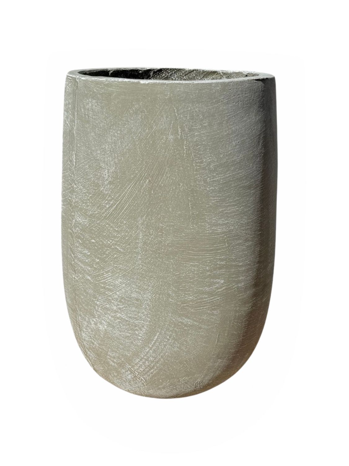 Tumbler Large Whitewash Finish - H560mm x W335mm - 24kg