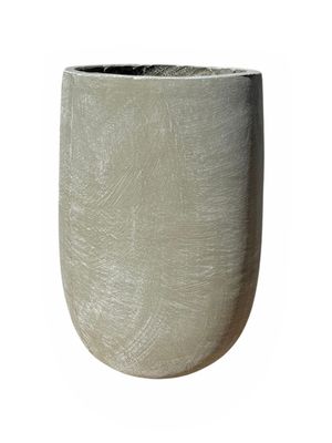 Tumbler Large Whitewash Finish - H560mm x W335mm - 24kg