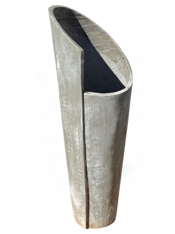 Valery Vase Extra Large Whitewash Finish - H1100mm - 25kg