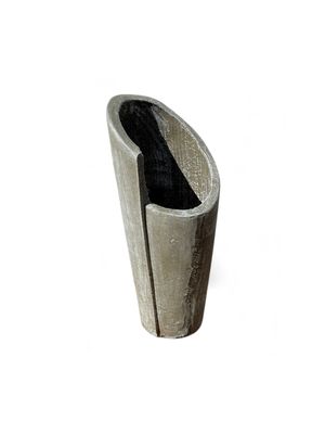 Valery Vase Small Whitewash Finish - H540mm - 8kg