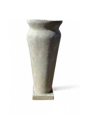 Nadia Vase Medium Whitewash Finish - H1010mm x W400mm - 32kg