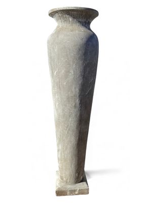 Nadia Vase Extra Large Whitewash Finish - H1900mm x W400mm - 70kg