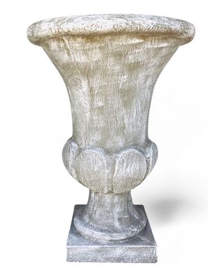 Joshua Urn Large Whitewash Finish - H1207mm x W870mm - 145kg