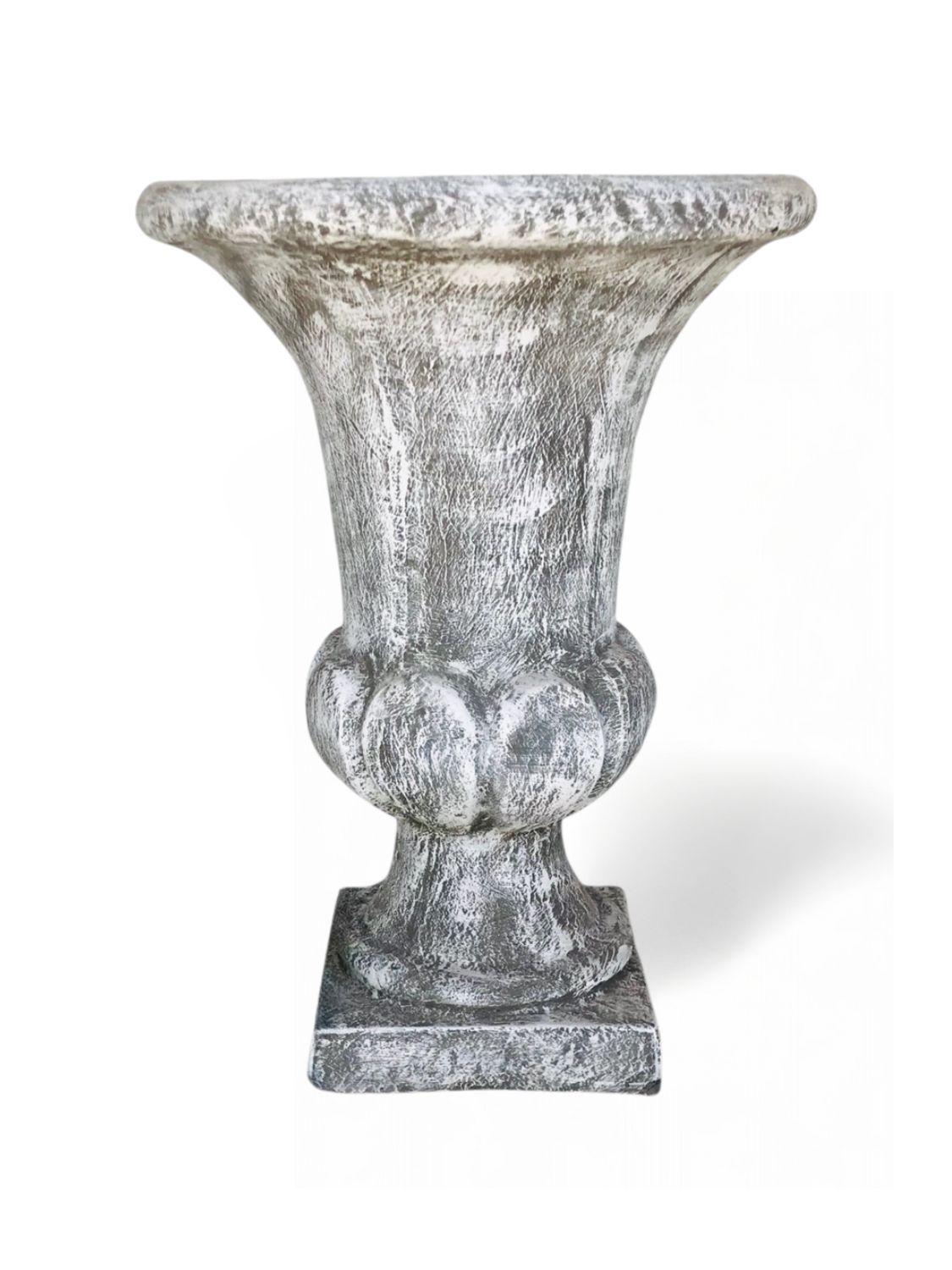 Joshua Urn Medium Whitewash Finish - H905mm x W670mm - 55kg