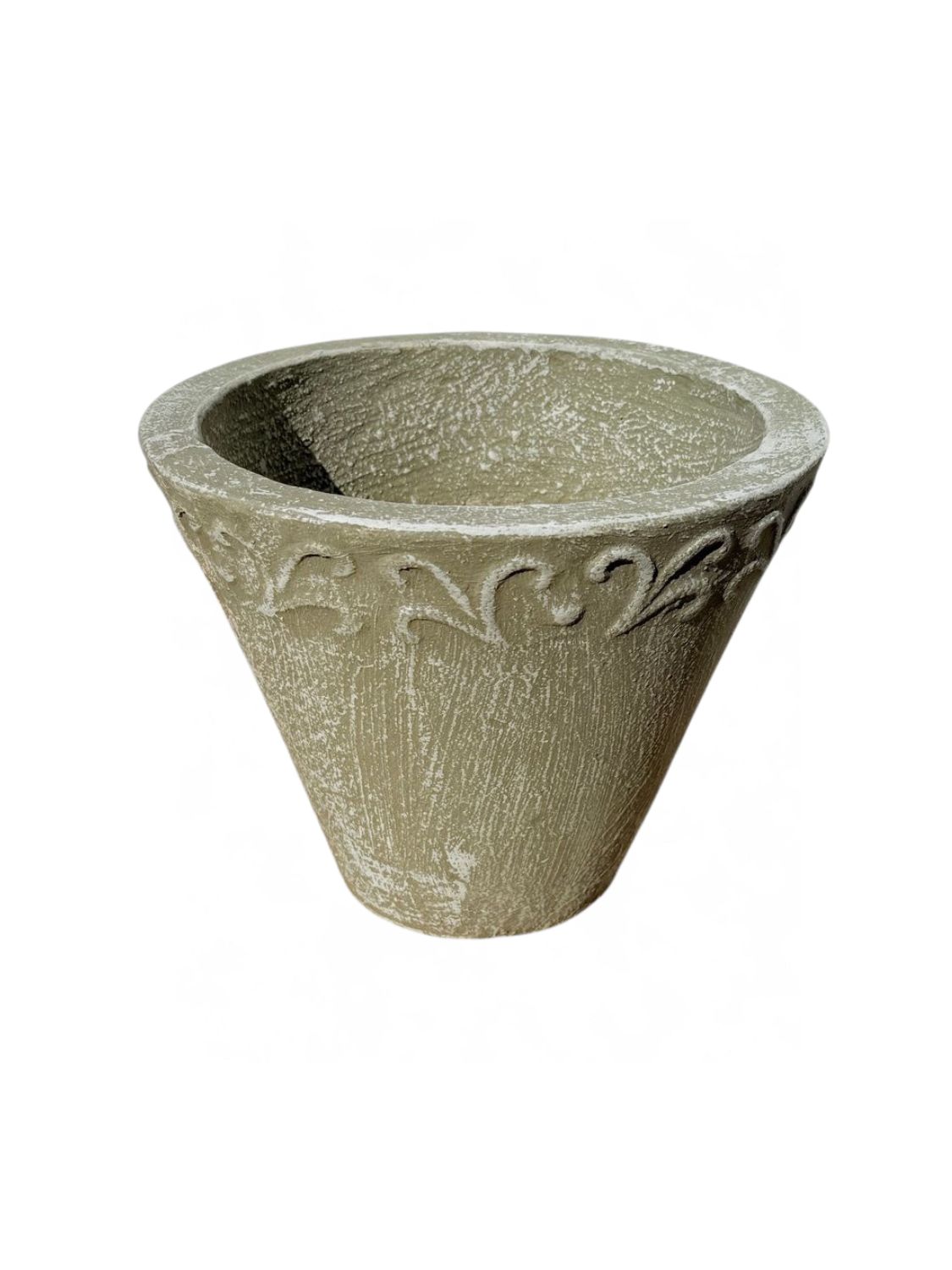 Floral Small Whitewash Finish - H220mm - 6kg