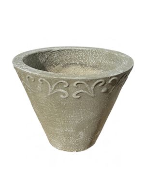 Floral Medium Whitewash Finish - H300mm x W400mm - 9Kg
