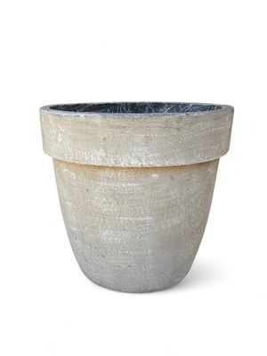 Lollipop Planter Large Whitewash Finish - H350mm x W390mm - 14kg