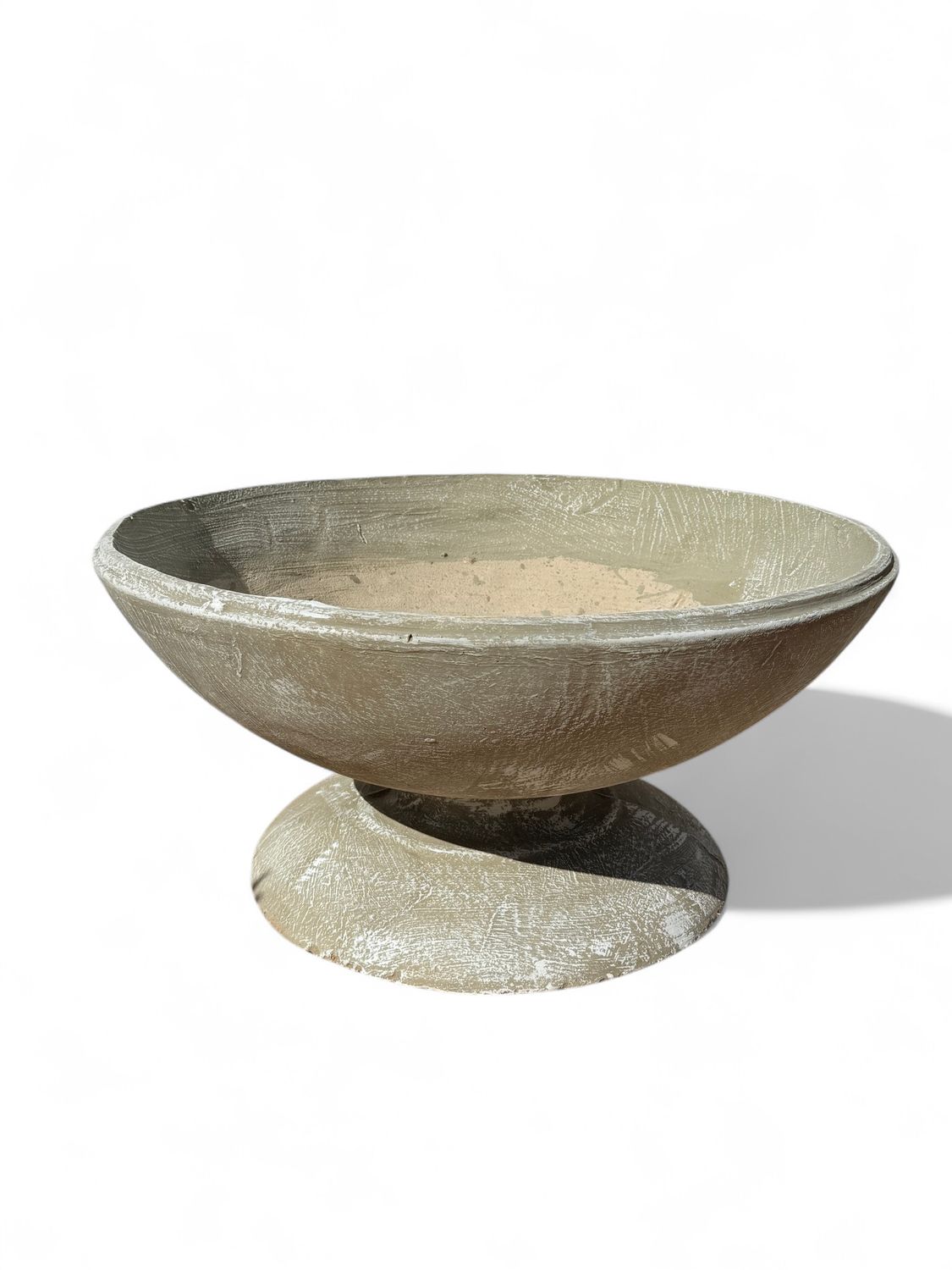 Amica Flower Pot Whitewash Finish - H380mm x W720mm - 40kg