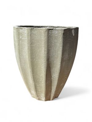 Jackie Pot Large Whitewash Finish - H680mm x W550mm - 29kg