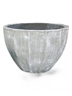 Godiva Pot Large Whitewash Finish - H420mm x W550mm - 17kg