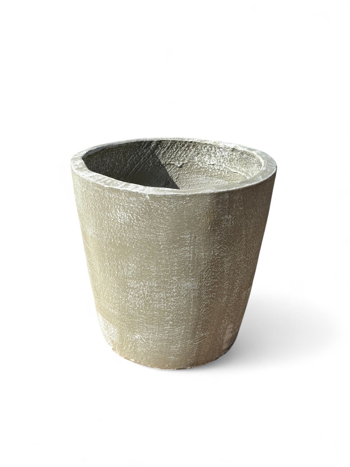 Bug Pot Small Whitewash Finish - H345mm-With360mm - 15kg