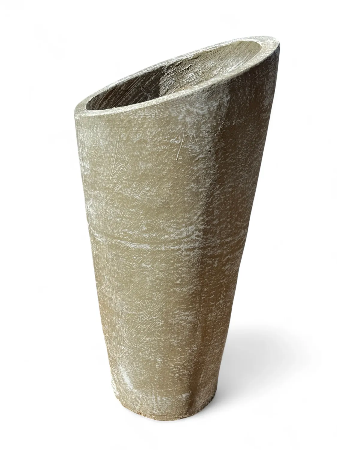 Jessica Whitewash Finish - H800mm-W400mm-Mouth370mm - 27kg