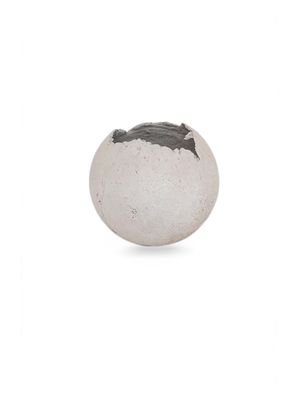 Garden Globe Round Pot X-Small Cement Finish - H290mm x W290mm - 5kg