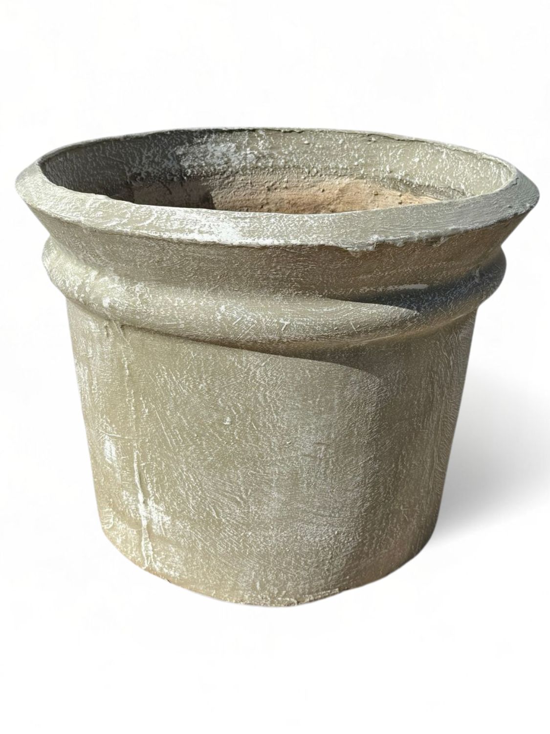 Versace Planter Large Whitewash Finish - H560mm-W700mm-Mouth650mm - 51kg