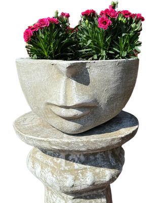 Vogue Pot Whitewash Finish L370mm x W330mm xH180mm
