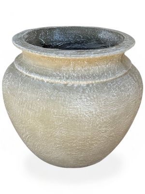 Ouma Pot Whitewash Finish - H340mm x W300mm - 12kg