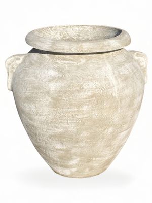 Amphora Urn Whitewash Finish - H870mm x W700mm - 57kg