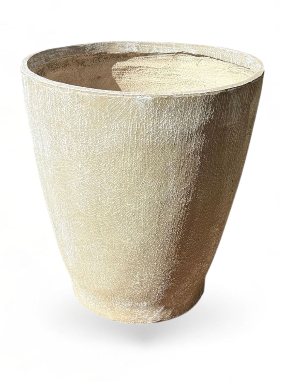 Bergmann&#39;s Pot Large Whitewash Finish - H650mm - 38kg